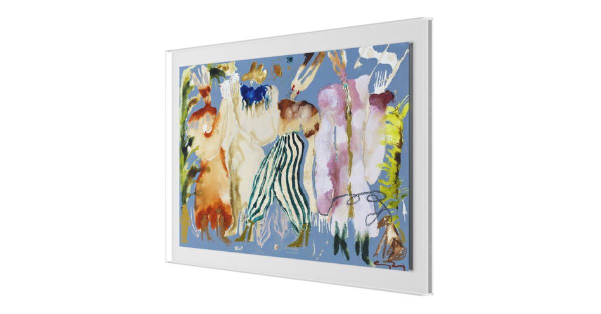 How To Mix Framed Art With Canvas Prints in the Same Room